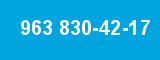 963 830-42-17